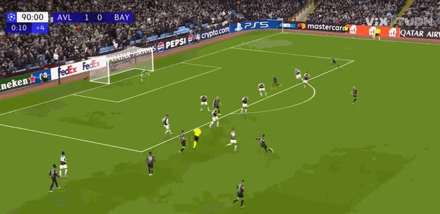 jiuyou-【欧冠】阿斯顿维拉1比0拜仁，杜兰替补吊射一剑封喉